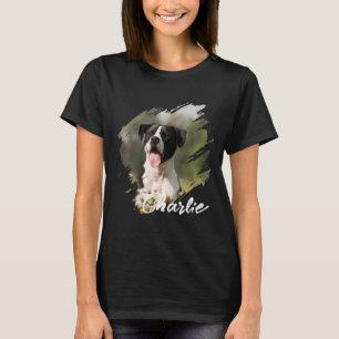 Camiseta Crie Seu Próprio Foto Personalizado Simples Modern