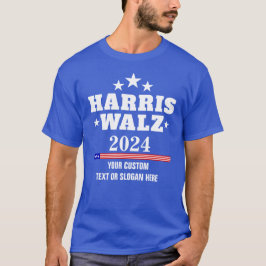 Camiseta Crie seu próprio Harris Walz 2024