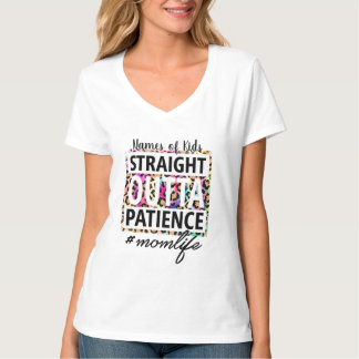 Camiseta Crie seu próprio Hetero fora da paciência Momlife