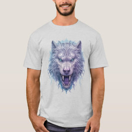 Camiseta Crie Seu Próprio Lobo Roubado Púrpura Sinistro