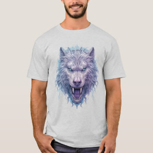 Camiseta Crie Seu Próprio Lobo Roubado Púrpura Sinistro