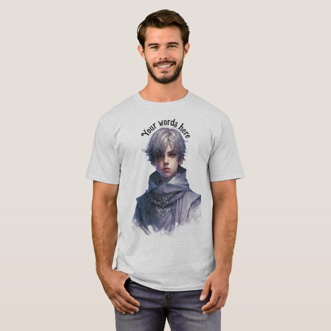 Camiseta Crie Seu Próprio Príncipe Roxo (Frente Completa)