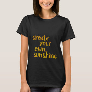 Camiseta Crie seu próprio Sunshine