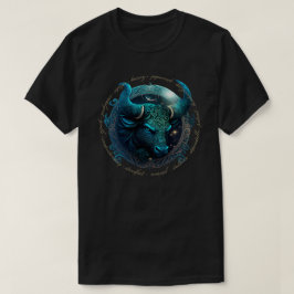 Camiseta Crie seu próprio Taurus Celestial Zodiac