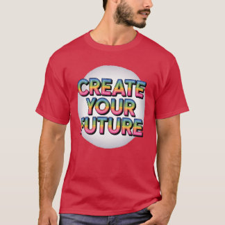 Camiseta Crie seus amigos Rainbowet do futuro