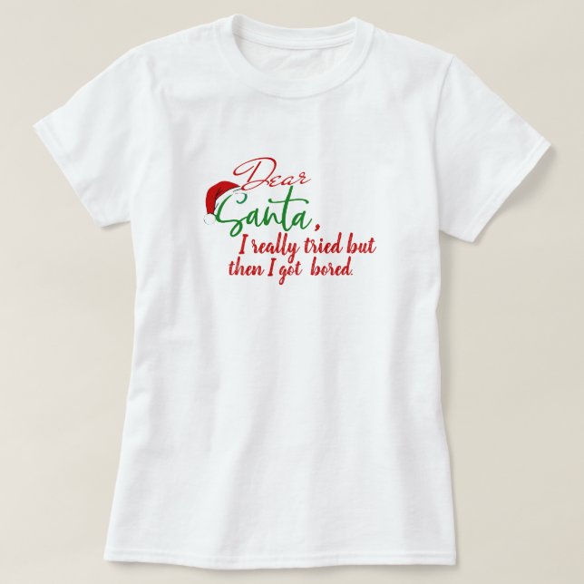 Camiseta Crie Seus Próprios Papais noeis, Feliz Natal (Frente do Design)