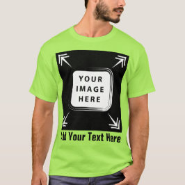 Camiseta Crie seus próprios presentes personalizados