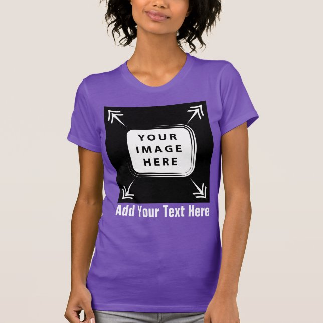 Camiseta Crie Seus Próprios presentes personalizados de Mod (Frente)