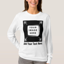 Camiseta Crie Seus Próprios presentes personalizados de Mod