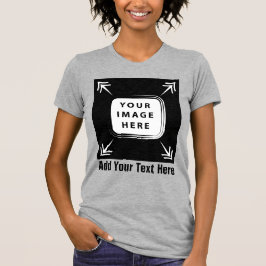 Camiseta Crie Seus Próprios presentes personalizados de Mod