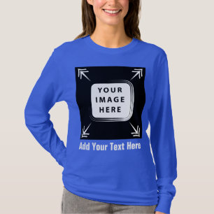 Camiseta Crie Seus Próprios presentes personalizados de Mod
