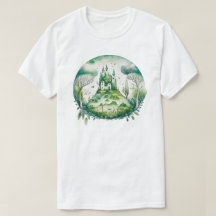 Crie sua paisagem no Castelo de Fantasia Verde