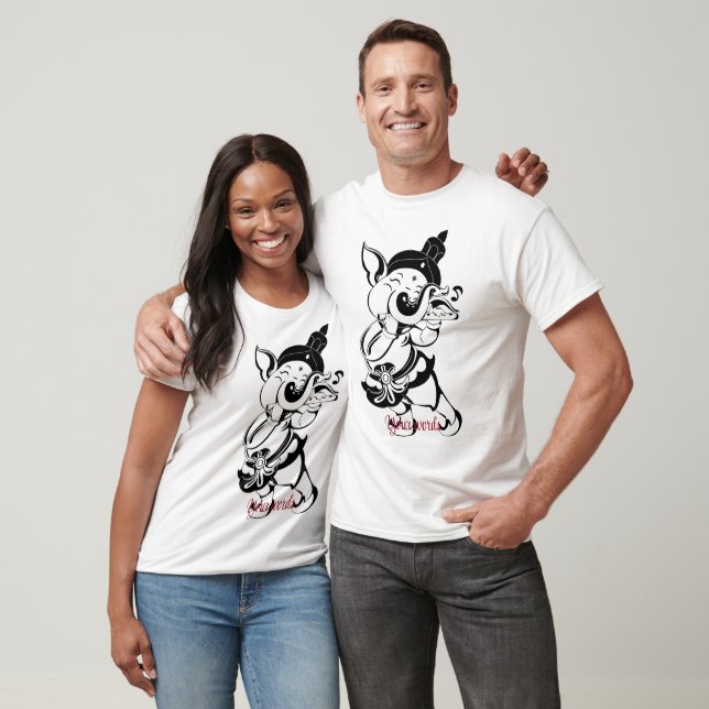 Camiseta Crie Sua Própria Flauta Preta de Ganesha (Unissex)