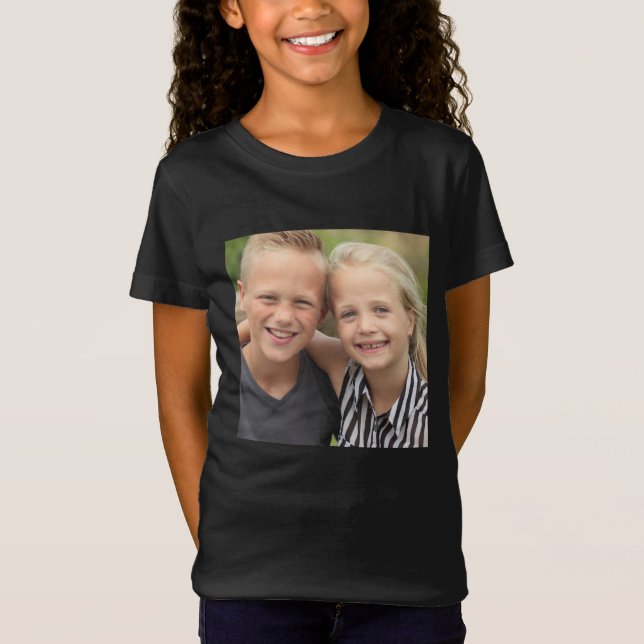 Camiseta Crie sua própria foto (Frente)