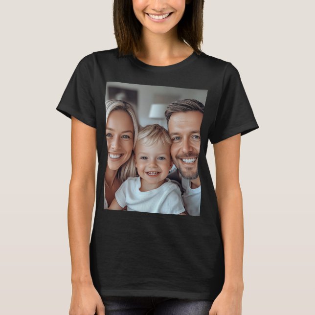 Camiseta Crie Sua Própria Foto (Frente)