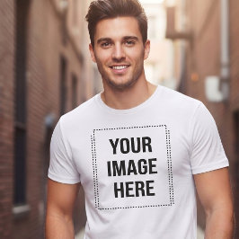 Camiseta Crie Sua Própria Foto