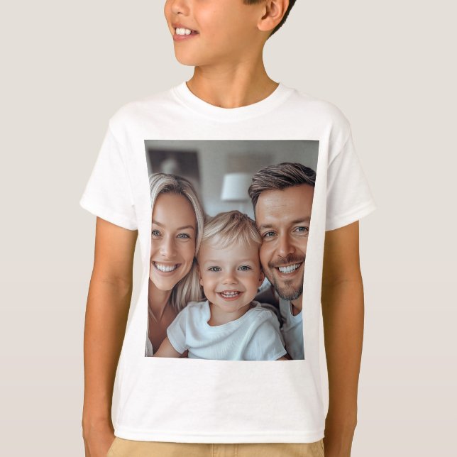 Camiseta Crie Sua Própria Foto (Frente)