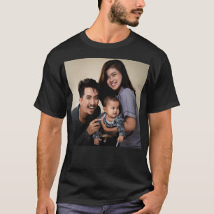 Camiseta Crie Sua Própria Foto Personalizada Da Família