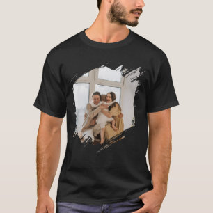 Camiseta Crie sua própria foto personalizada da família