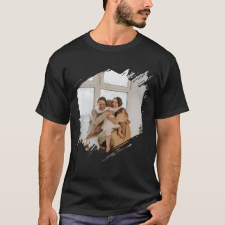Camiseta Crie sua própria foto personalizada da família
