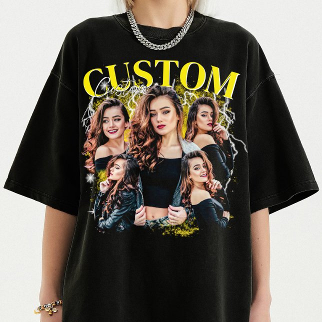 Camiseta CRIE SUA Própria Ideia de Bootleg Aqui, bootleg (Criador carregado)