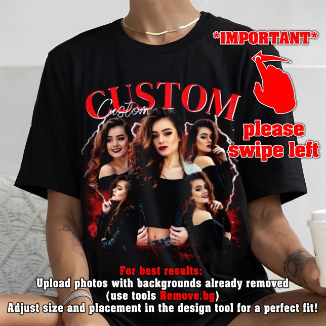 Camiseta CRIE SUA Própria Ideia de Bootleg Aqui, bootleg (Criador carregado)