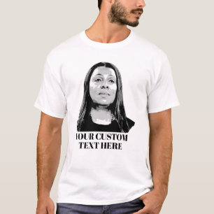 Camiseta Crie sua própria Letitia James Design