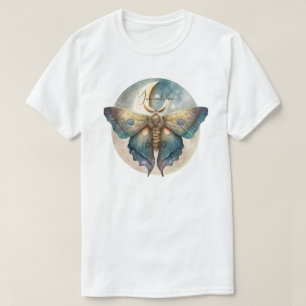 Camiseta Crie Sua Própria Mariposa Lunar Mística