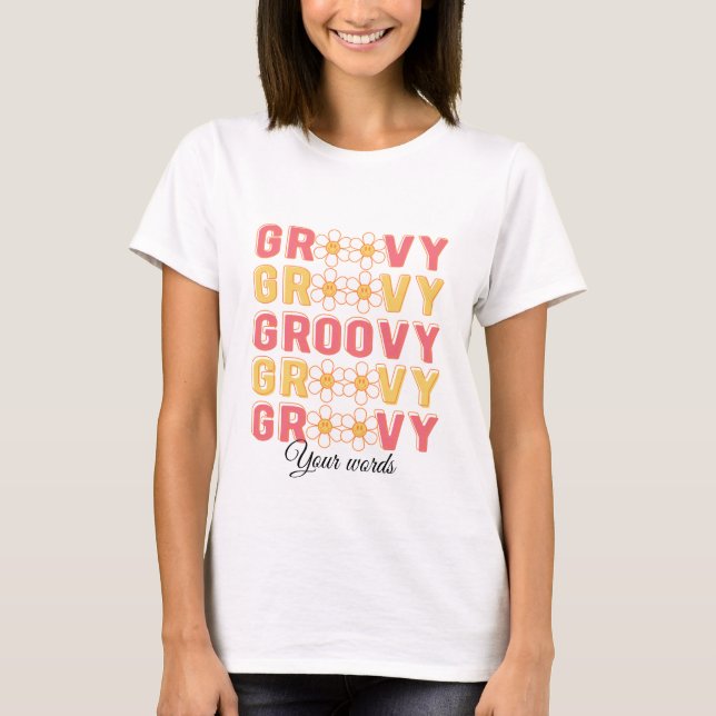Camiseta Crie suas próprias margaridas (Frente)