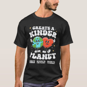 Camiseta Crie um planeta mais gentil Professor Terra Unida