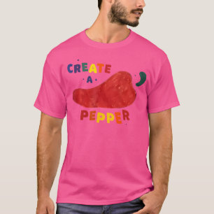 Camiseta Crie Uma Pimenta Engraçada Para Homens Mulheres
