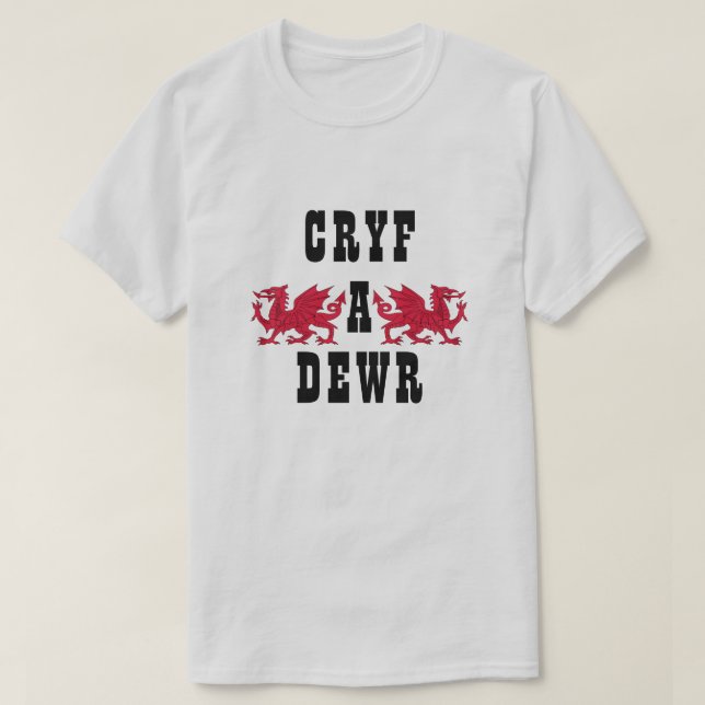 Camiseta Crif um dewr | Forte e corajoso (Frente do Design)