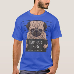 Camiseta crime de cão de cão