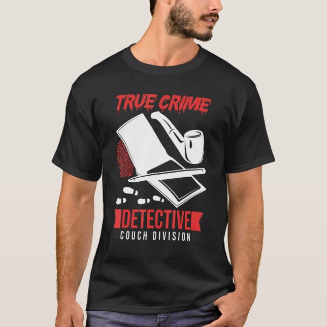 Camiseta Crime Scender Investigador, Detetive do Crime Verd (Frente)