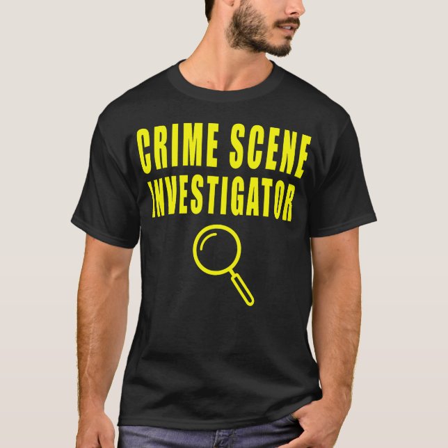 Camiseta Crime Scene Investigator (Frente)
