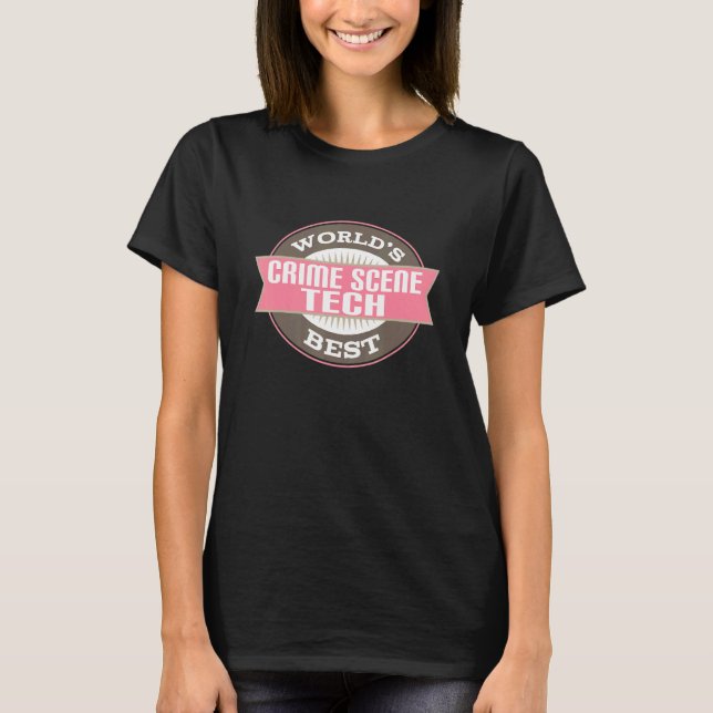 Camiseta Crime Scene Tech (Frente)