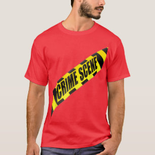 Camiseta Crime Scenge Forensic Tape Police Investiga