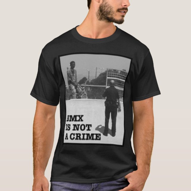 Camiseta Crime T de BMX (Frente)