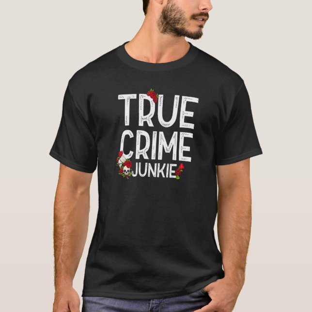 Camiseta Crime verdadeiro (Frente)