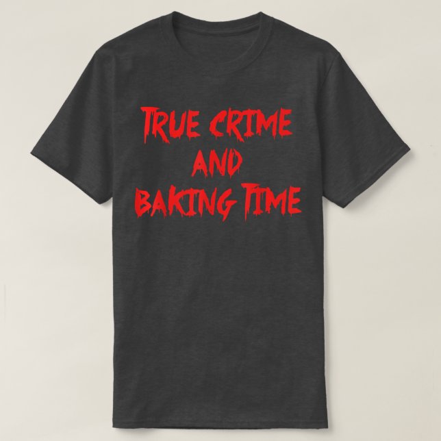 Camiseta Crime Verdadeiro E Roupa (Frente do Design)