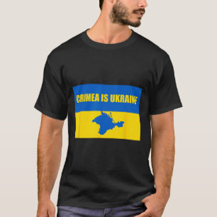 Camiseta Crimeia É a Ucrânia - Anexação da Crimeia Ucranian