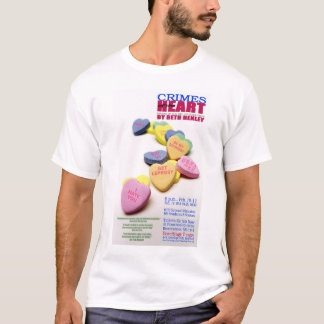 Camiseta Crimes do coração