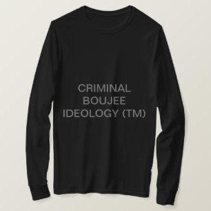 CAMISETA CRIMINAL BOUJEE IDEOLOGIA T-SHIRT