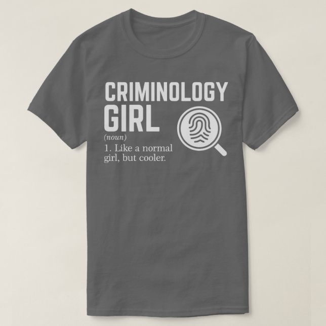 Camiseta Criminologia2 (Frente do Design)