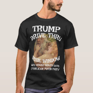 Camiseta Criminoso de Guerra Trump Crimes Assassinato Assas