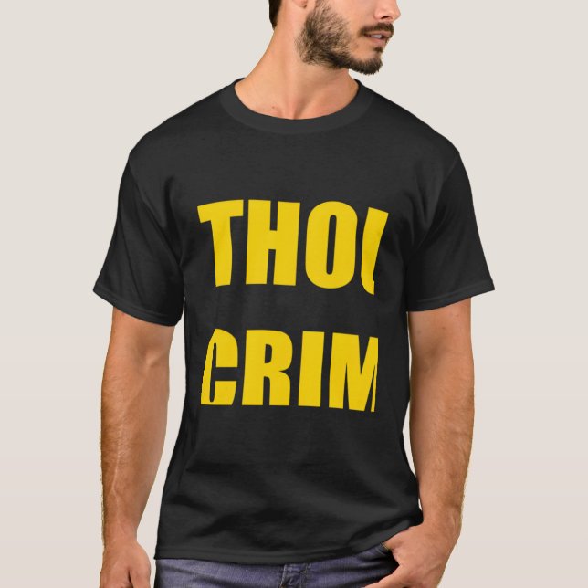 Camiseta Criminoso Pensado (Frente)