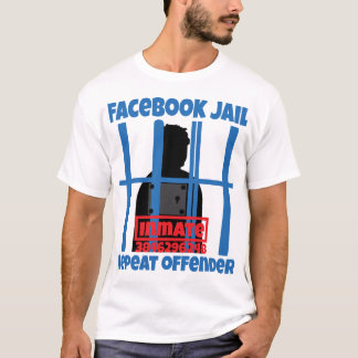 Camiseta Criminoso Revogador de Prisão no Facebook