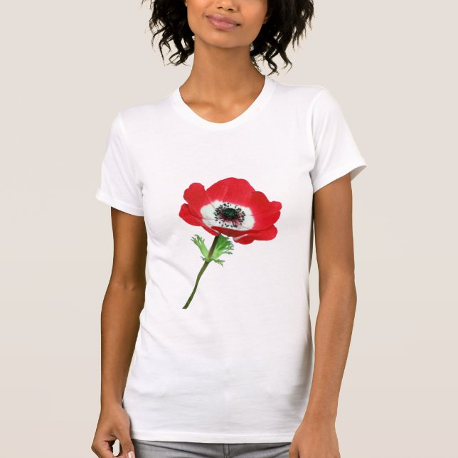Camiseta Crimson Bloom (Frente)