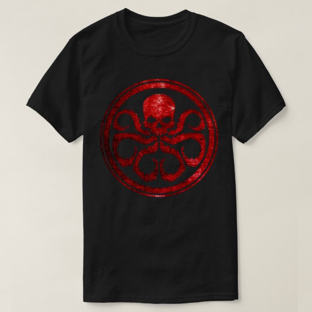 Camiseta Crimson Hydra (Frente do Design)