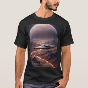 Camiseta Crimson Rift: Embarque sobre resíduos Alienígenas